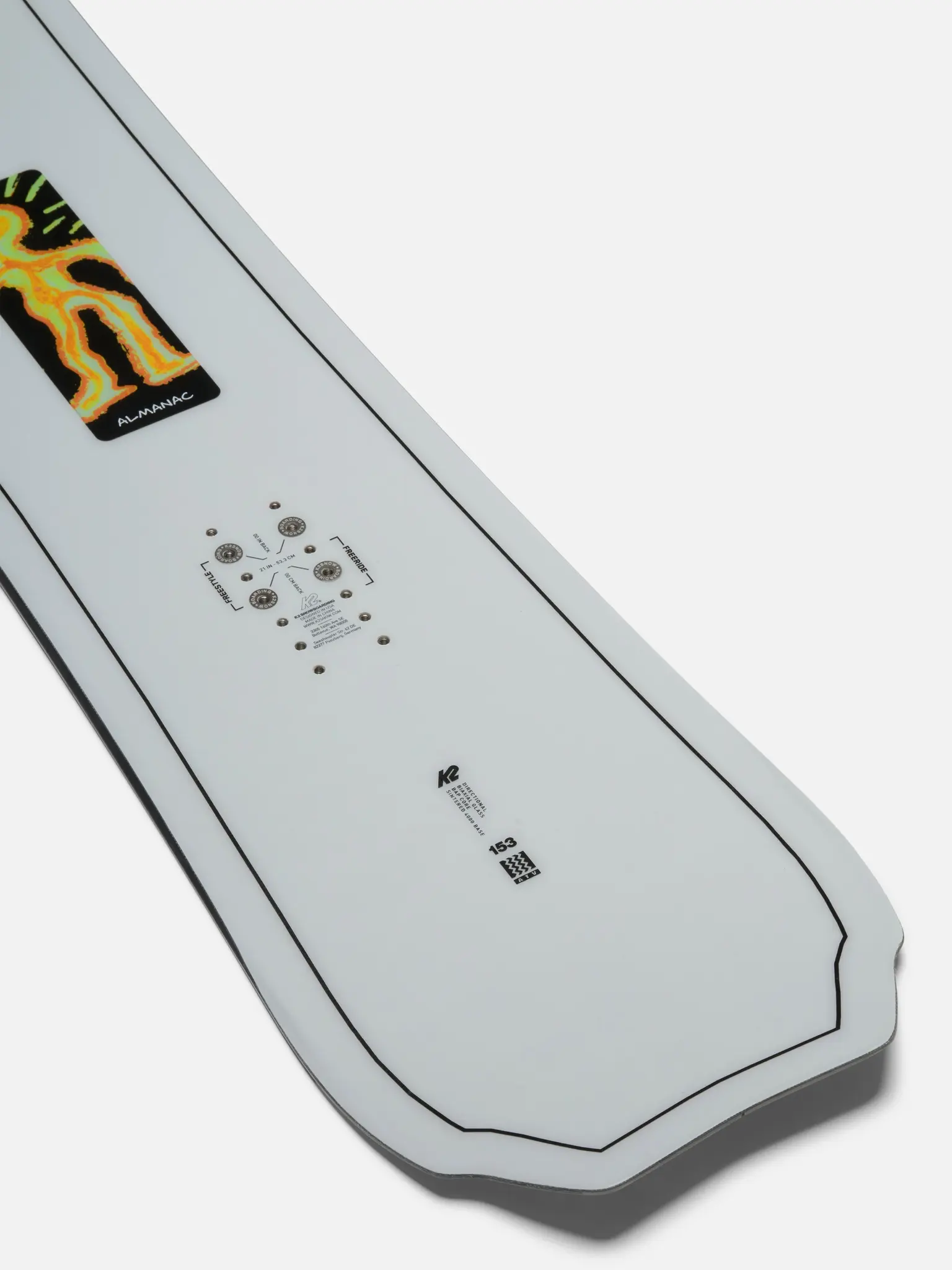 K2 Snowboard K2 Unisex Almanac Snowboard