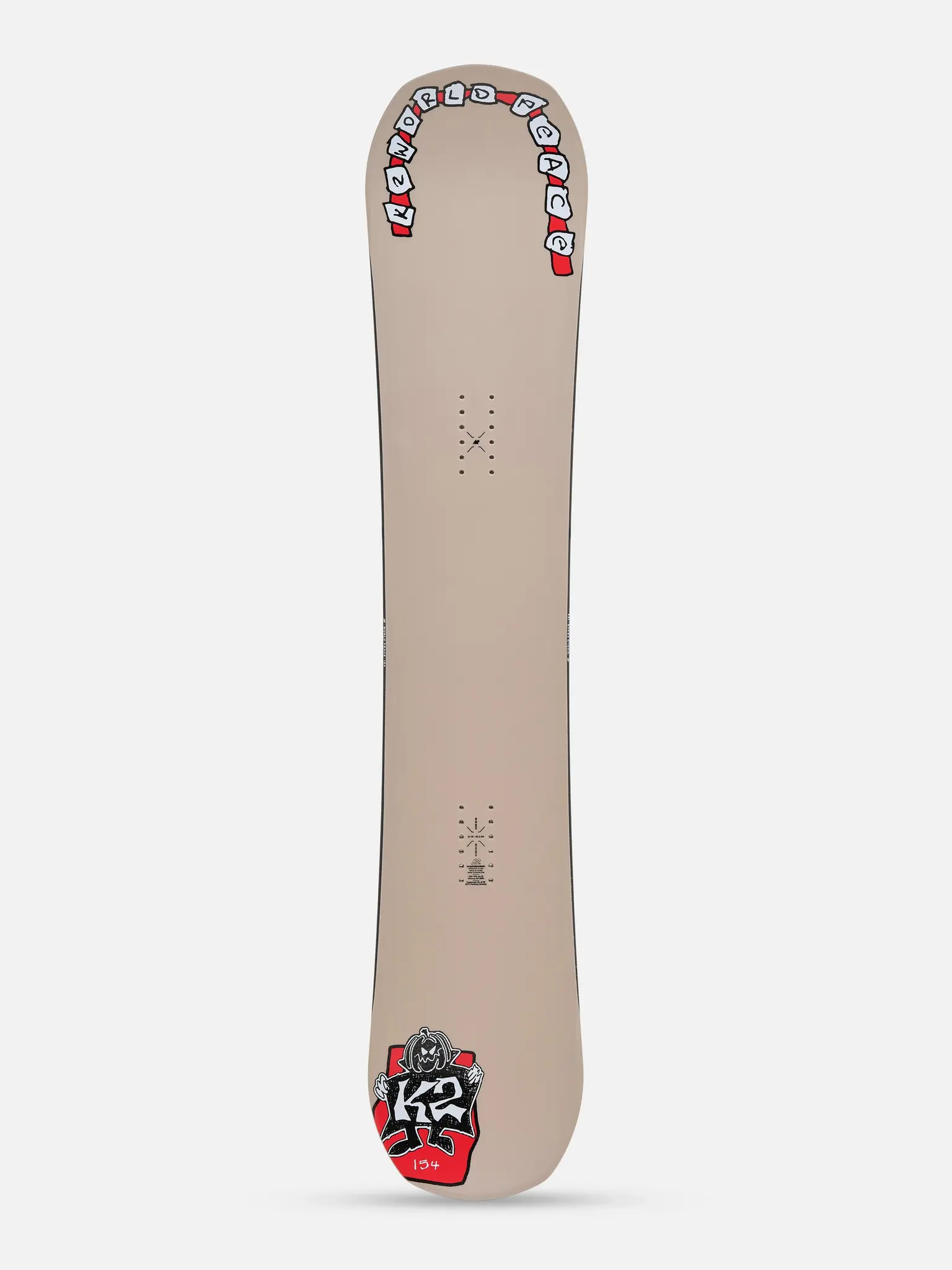 K2 Snowboard K2 Men's World Peace Snowboard