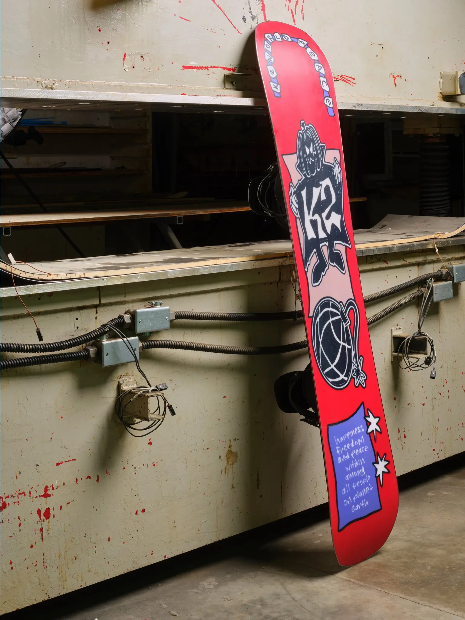K2 Snowboard K2 Men's World Peace Snowboard