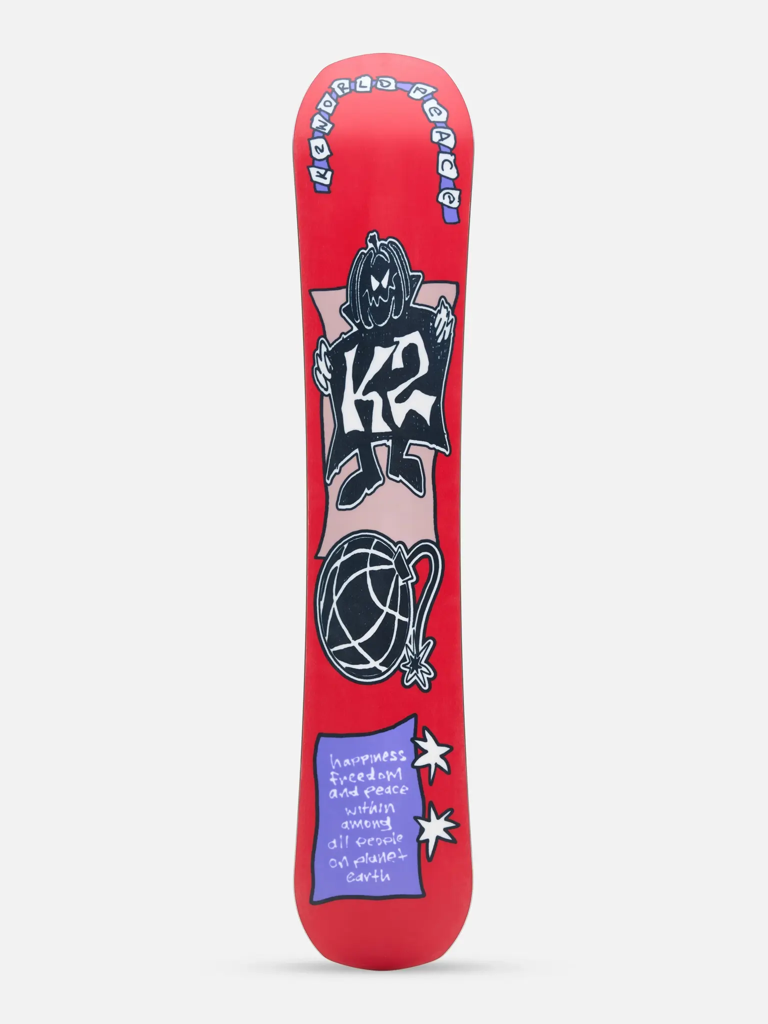 K2 Snowboard K2 Men's World Peace Snowboard