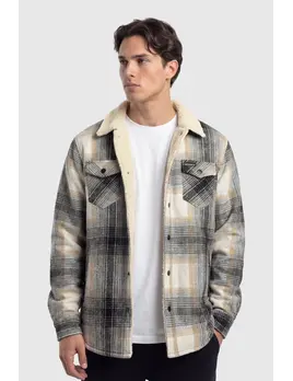 TeamLTD TeamLTD. Men's Plaid Sherpa Jacket