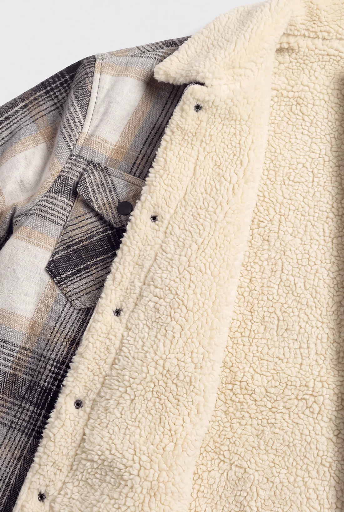 TeamLTD TeamLTD. Men's Plaid Sherpa Jacket