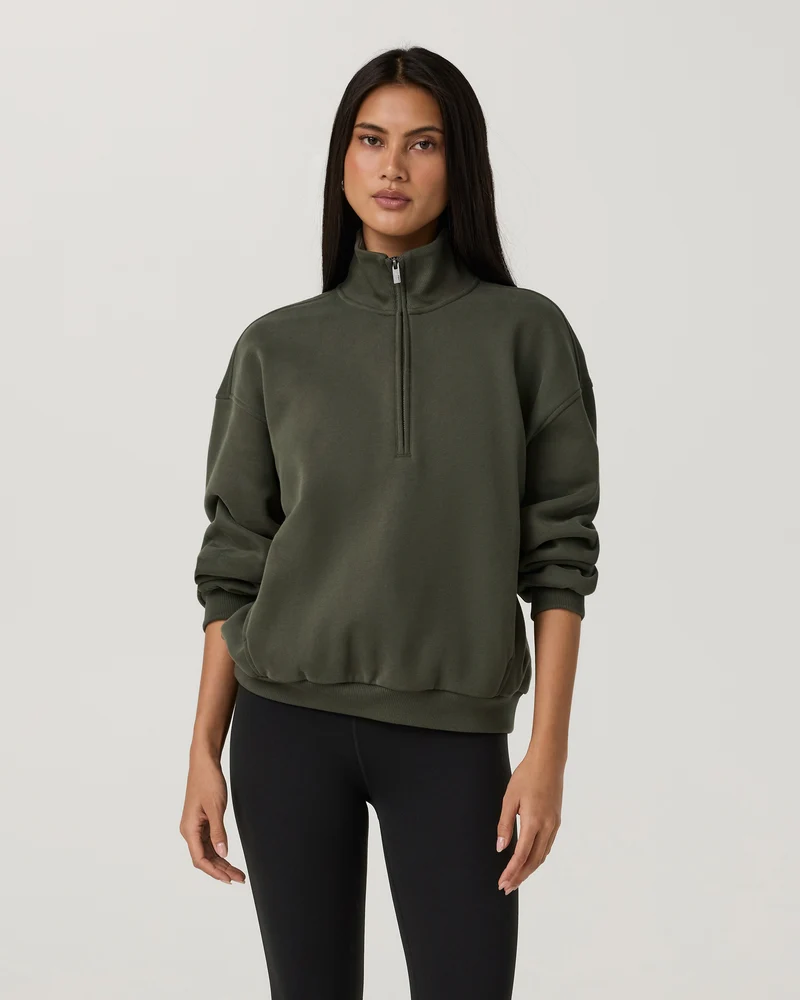 Vuori Vuori Women's Restore Heavyweight Oversized Half Zip