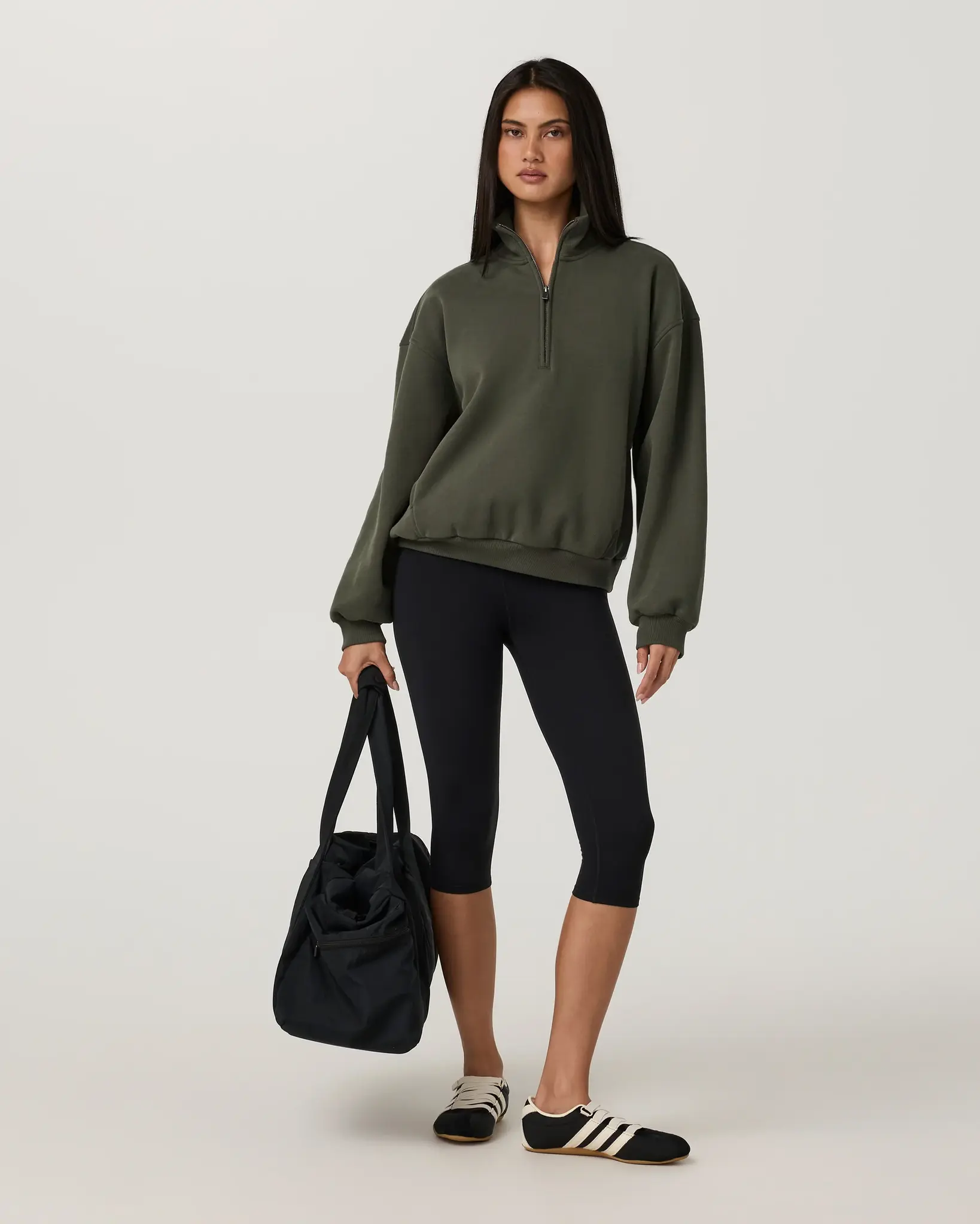Vuori Vuori Women's Restore Heavyweight Oversized Half Zip