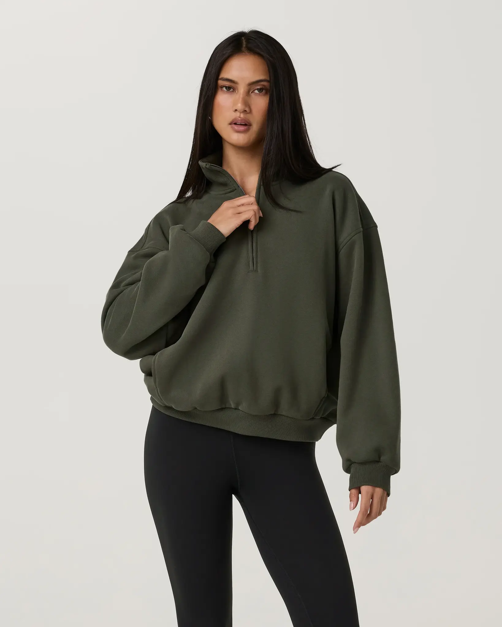Vuori Vuori Women's Restore Heavyweight Oversized Half Zip