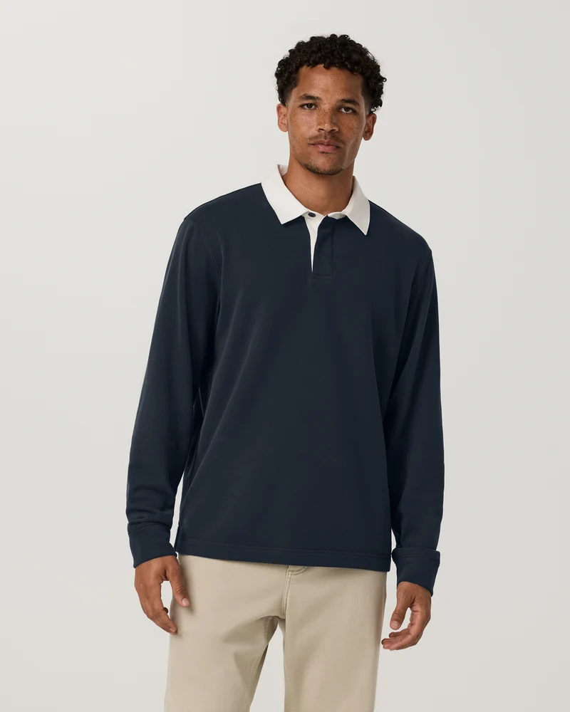Vuori Vuori Men's Long Sleeve Cypress Rugby