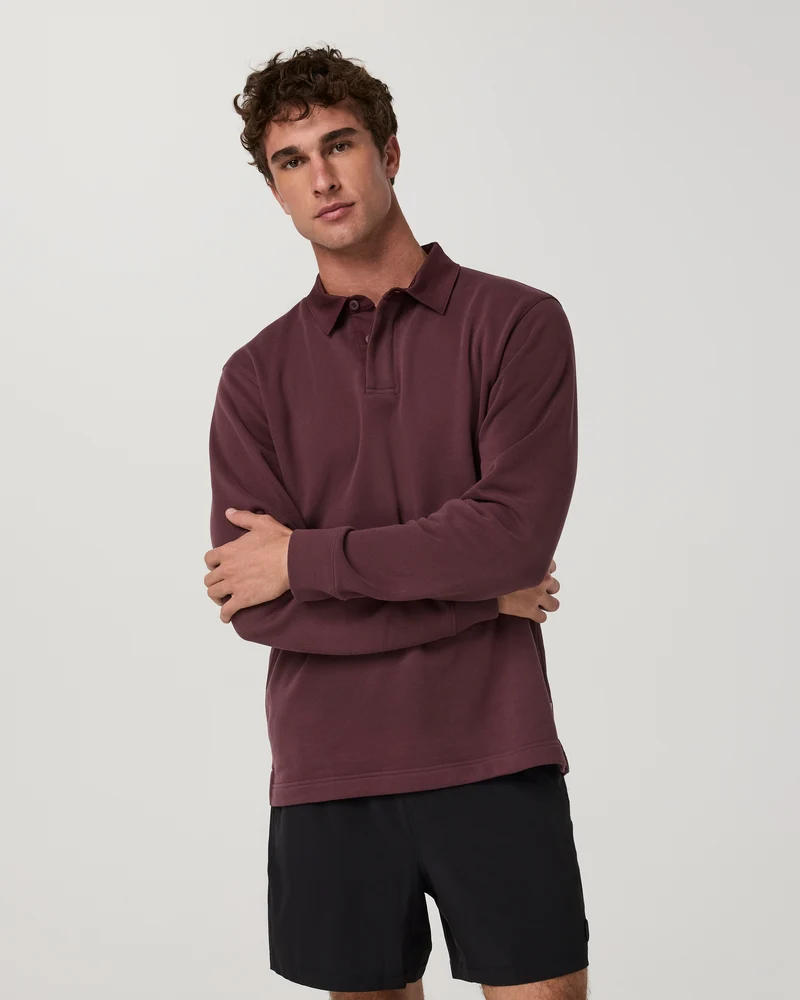Vuori Vuori Men's Long Sleeve Cypress Rugby