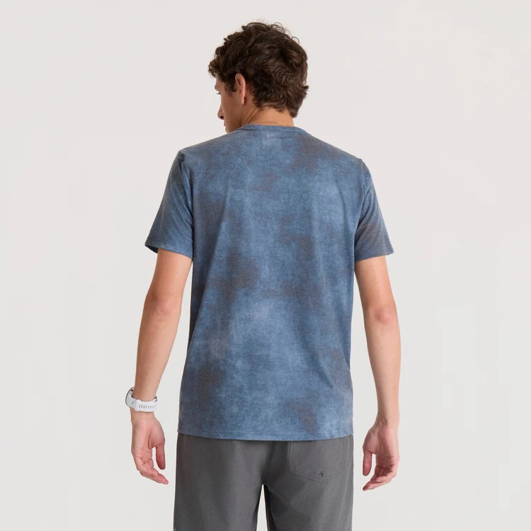 Roark Roark Men's Mathis Active Allover Short Sleeve Tee
