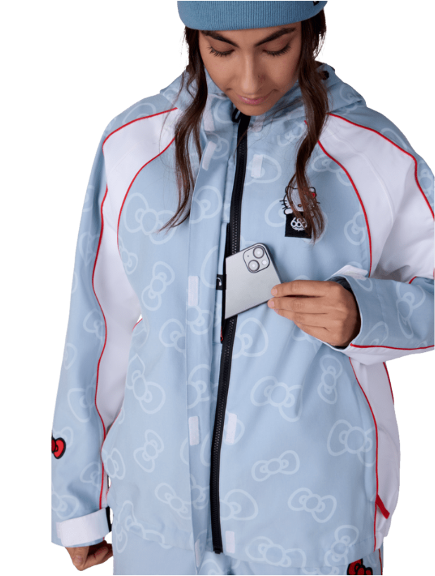 686 686 Women's Hello Kitty Lil Bow Shell Jacket