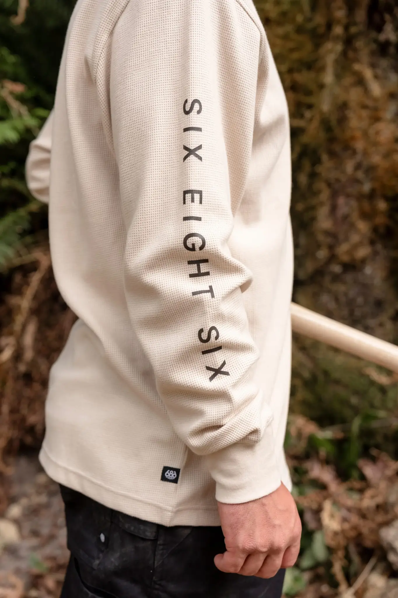 686 686 Men's Let's Chill Waffle Longsleeve Crew