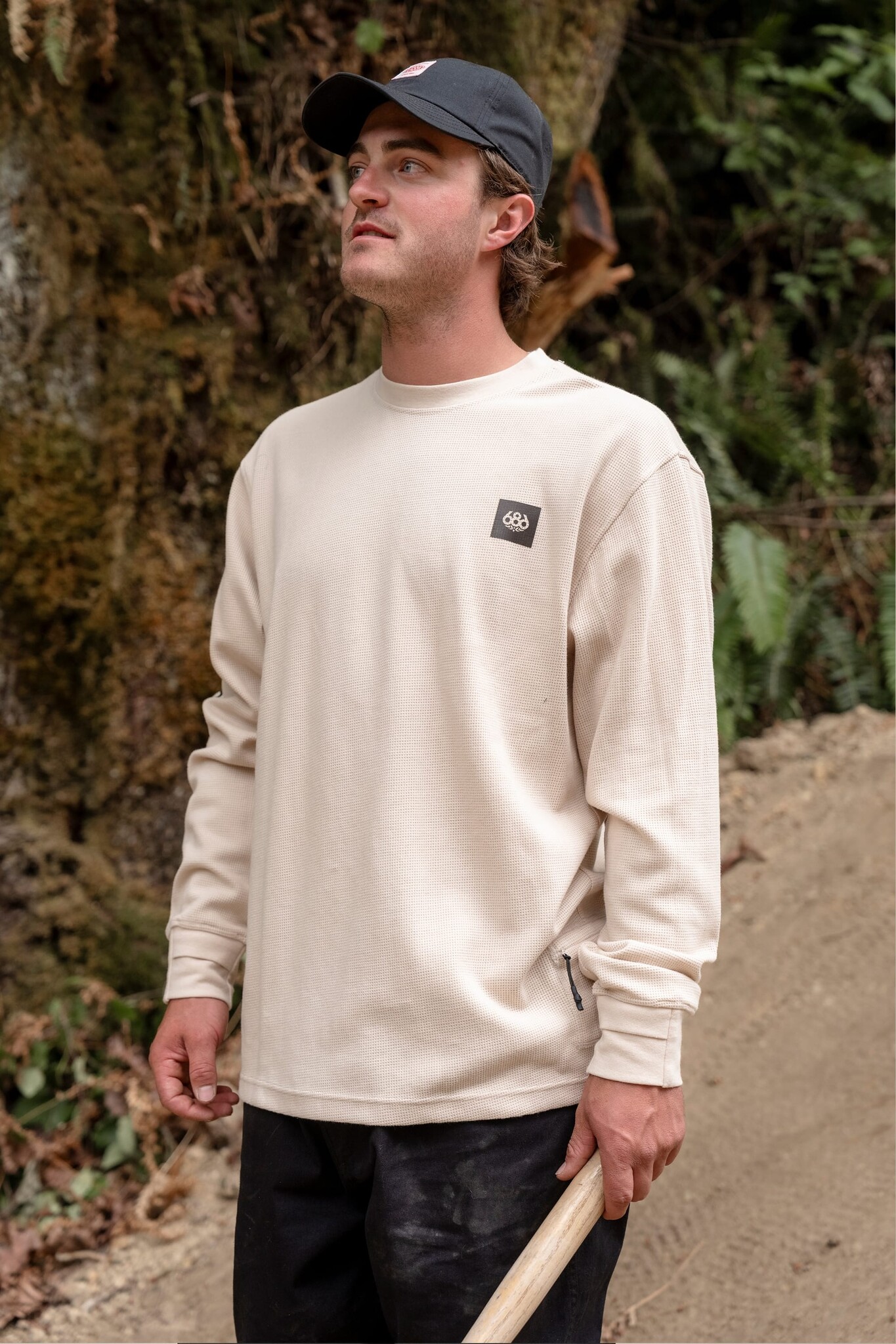 686 686 Men's Let's Chill Waffle Longsleeve Crew