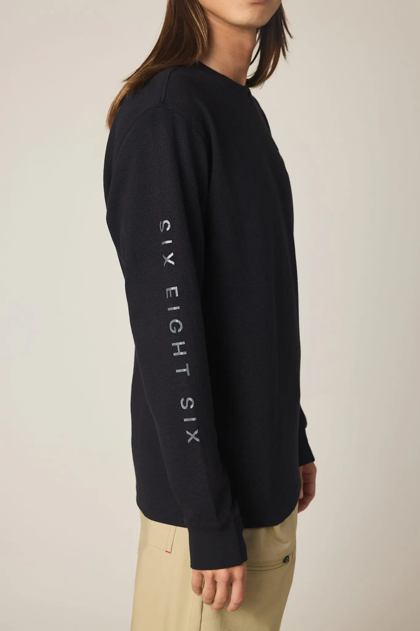 686 686 Men's Let's Chill Waffle Longsleeve Crew