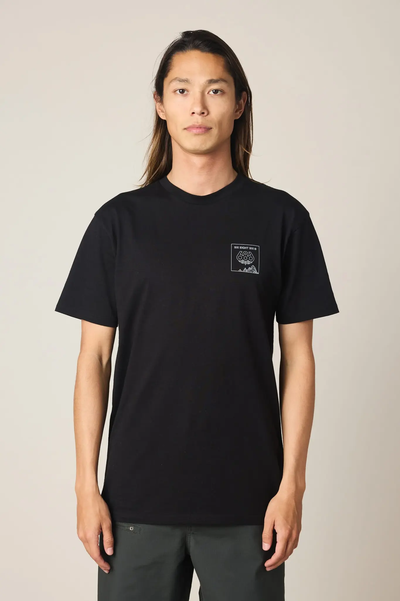686 686 Men's Cross-Cut Authentic Shortsleeve Tee