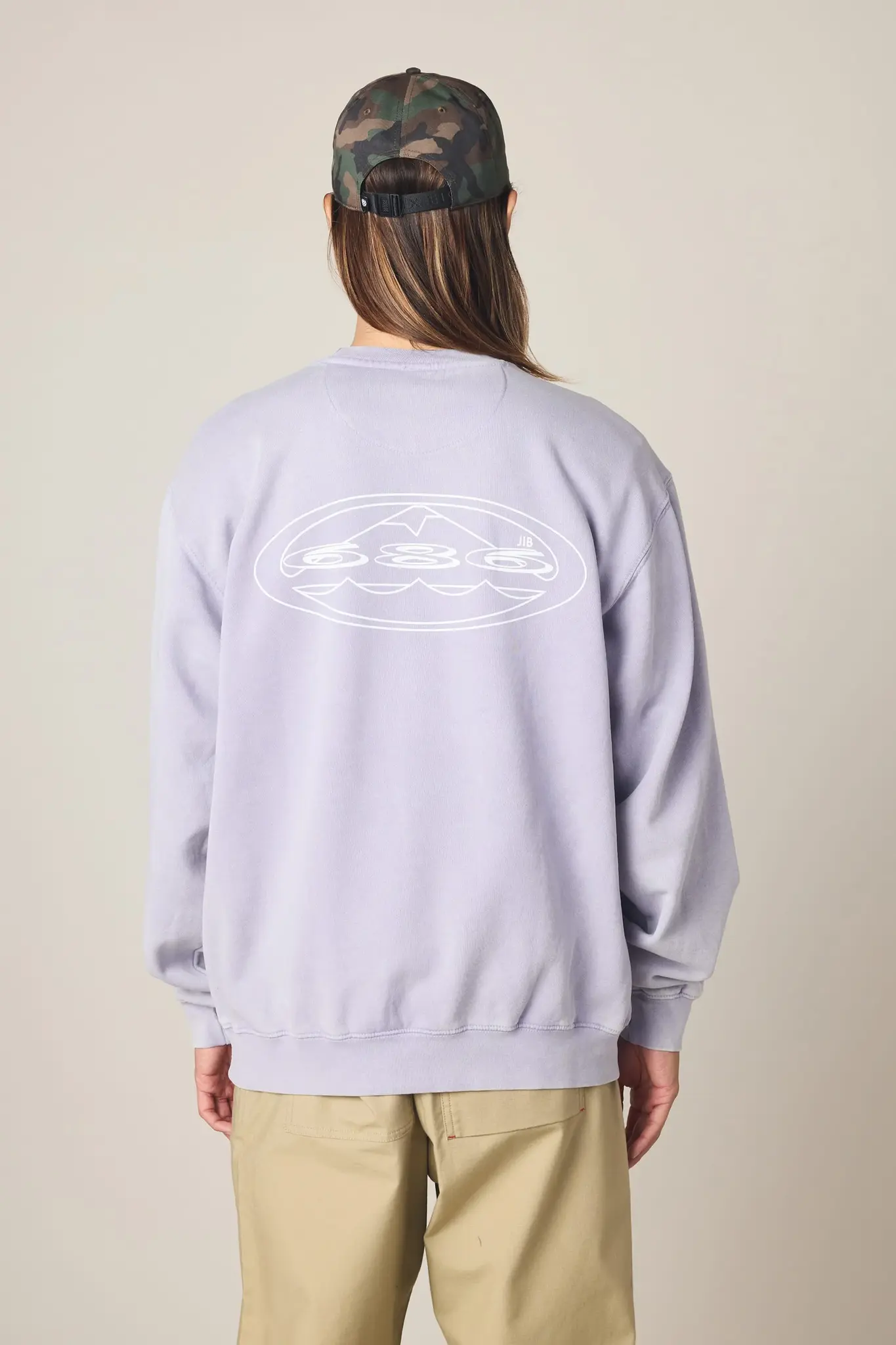 686 686 Men's Mixed Relaxed Longsleeve Crewneck