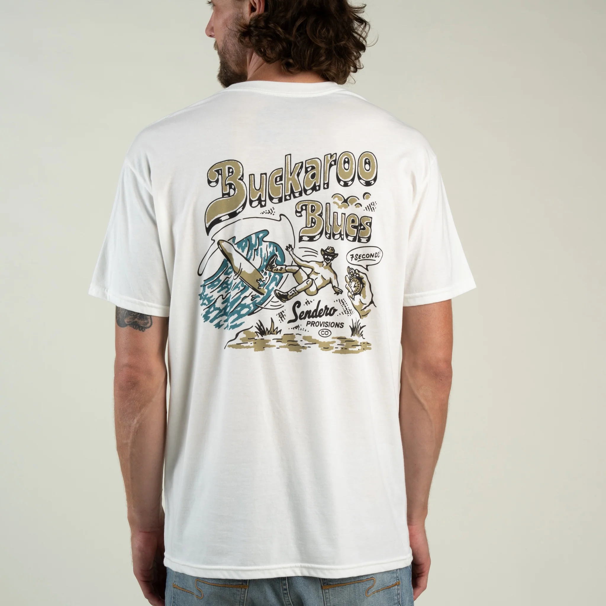 Sendero Provisions Co. Sendero Buckaroo Blues Tee