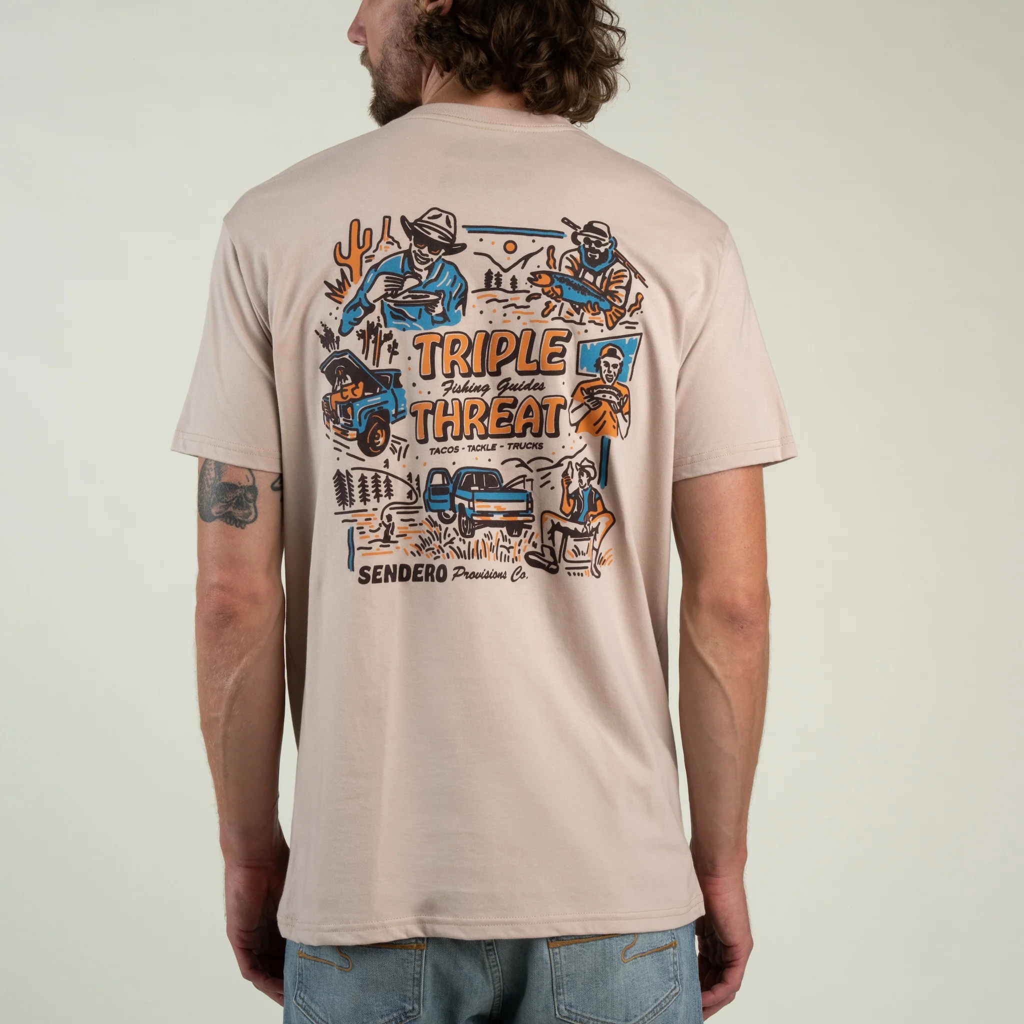 Sendero Provisions Co. Sendero Triple Threat Tee