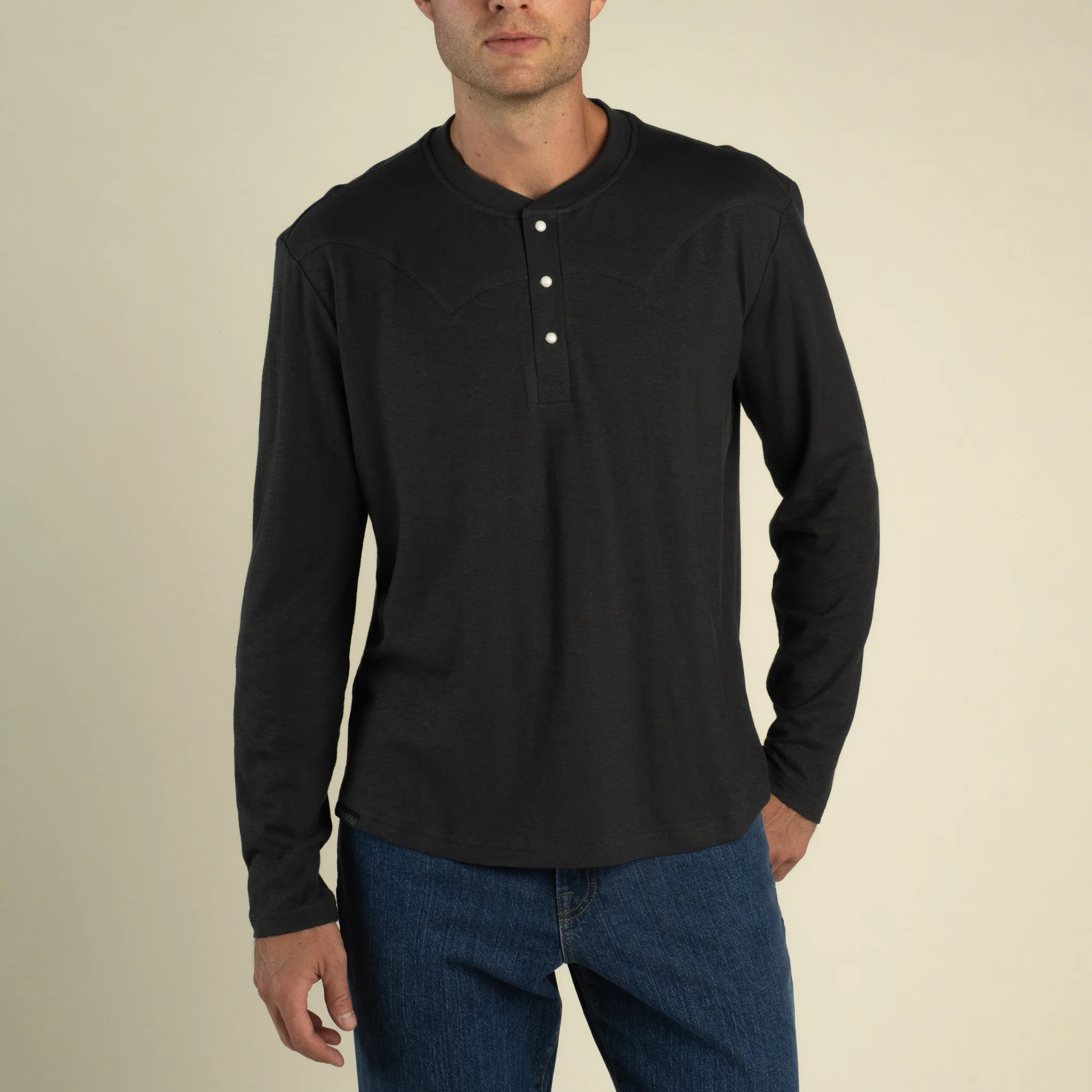 Sendero Provisions Co. Sendero Men's Tex Western Longsleeve Henley