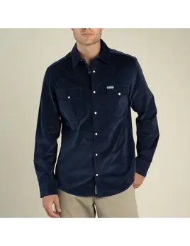Sendero Provisions Co. Sendero Men's The Wyatt Pearl Snap LS Corduroy Shirt