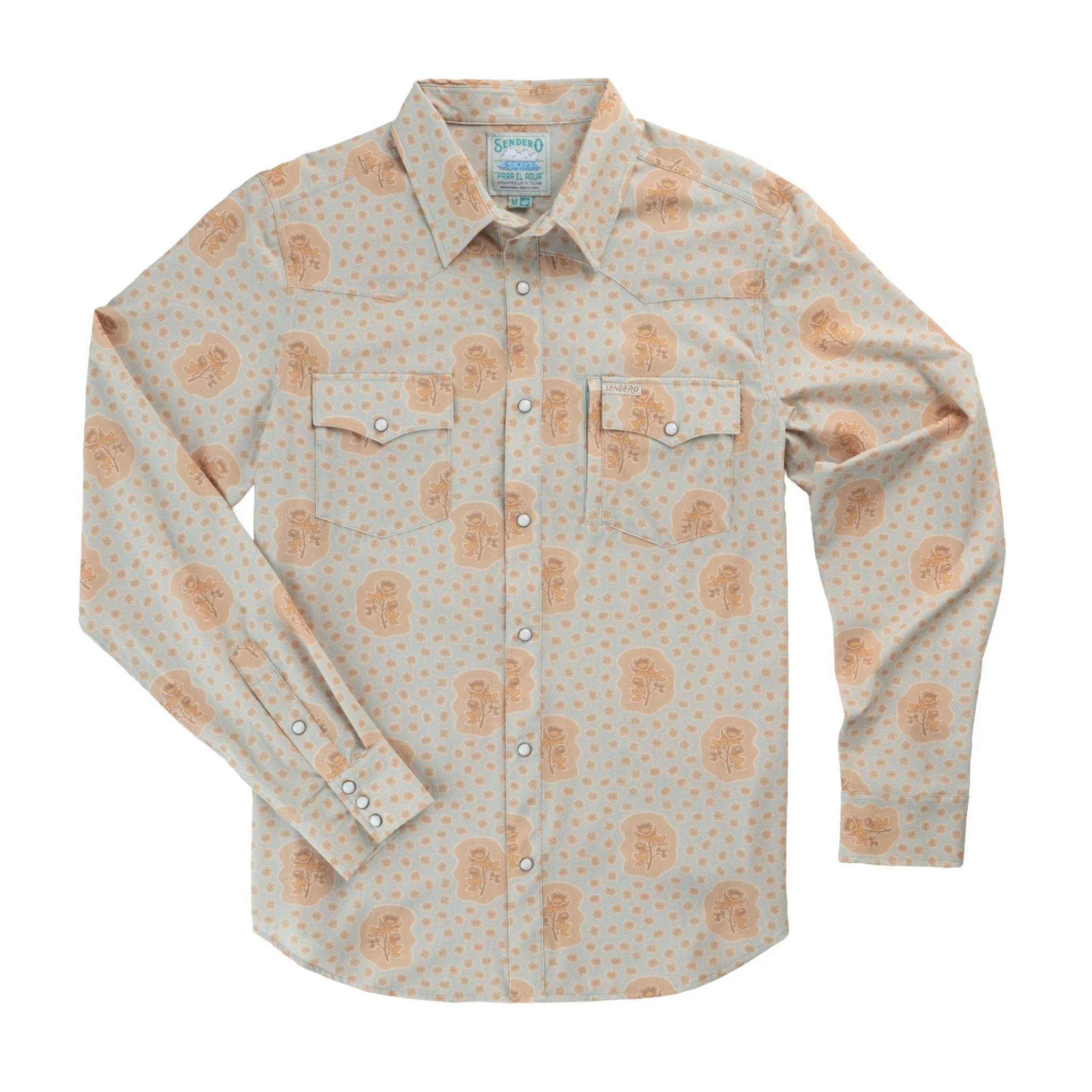 Sendero Provisions Co. Sendero Men's Confluence Tech Longsleeve Shirt