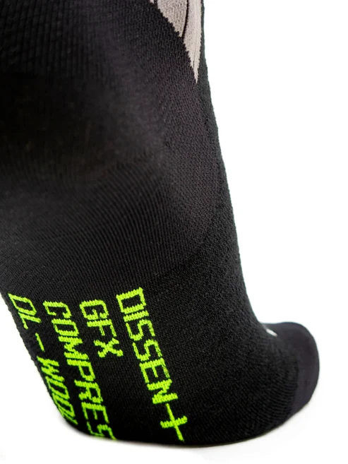 Dissent Dissent GFX Compression DL - Wool Ski Socks