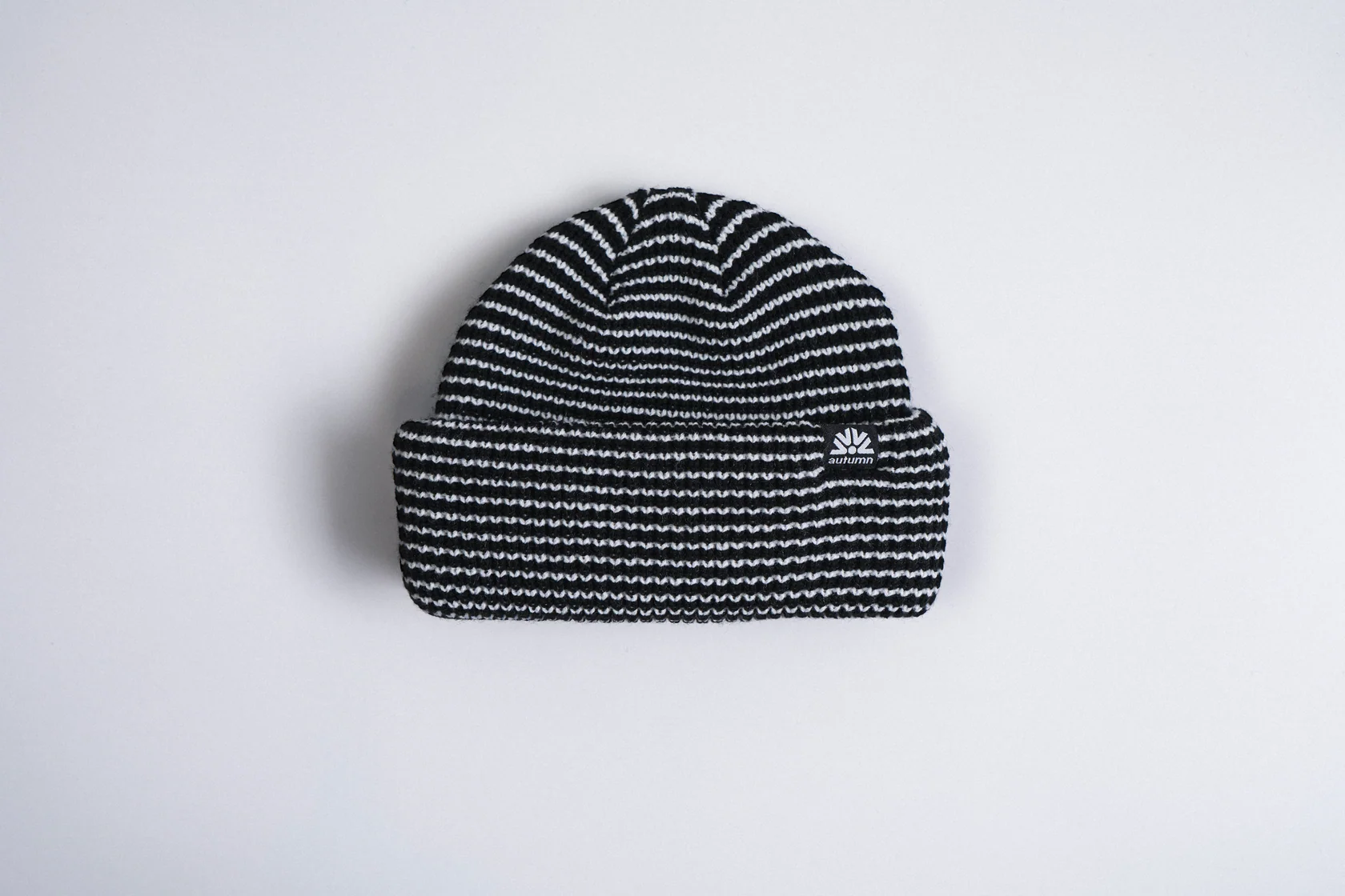 Autumn Autumn Stripe Double Roll Beanie