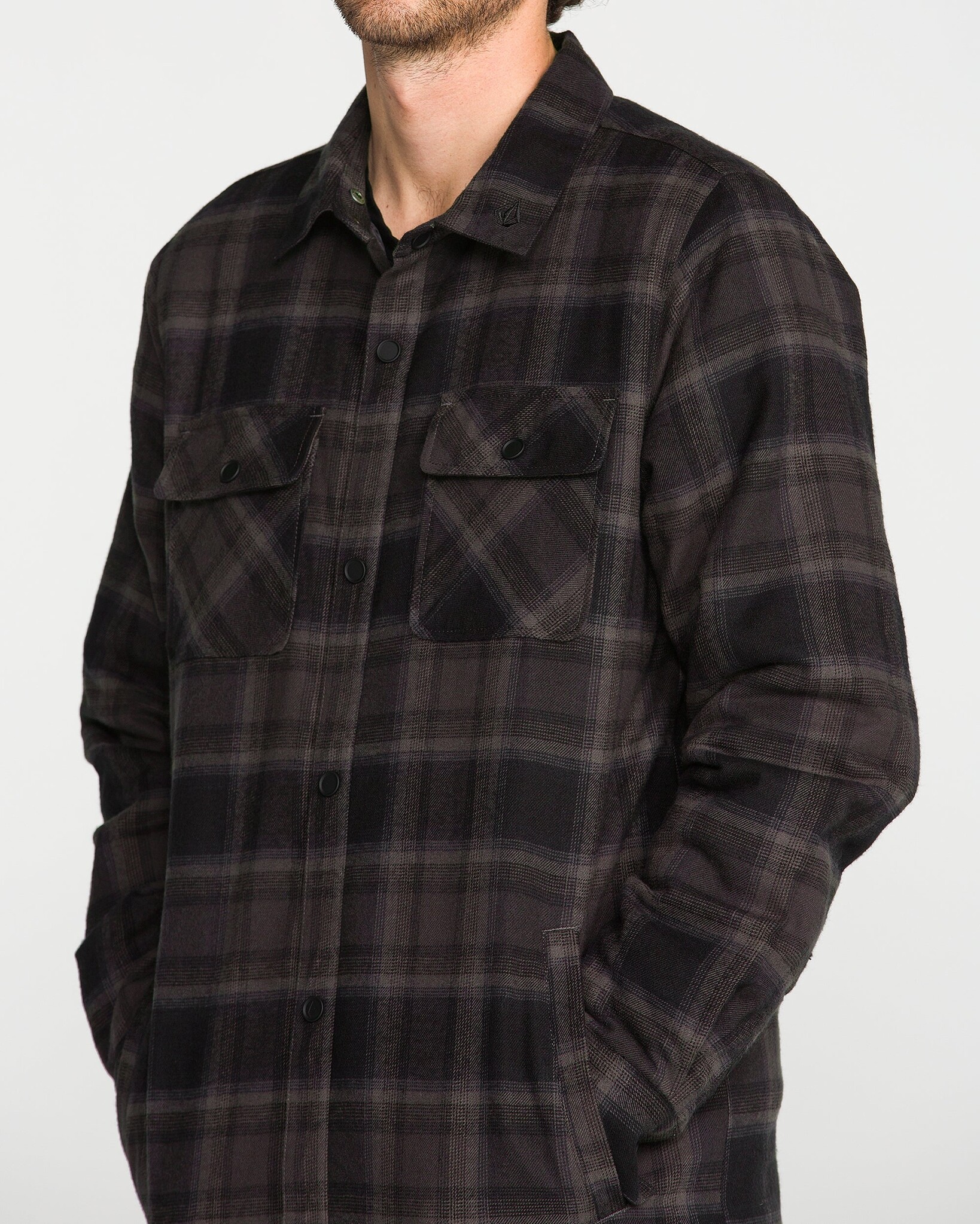 Volcom Volcom Men's Enson Insulated Riding Flannel