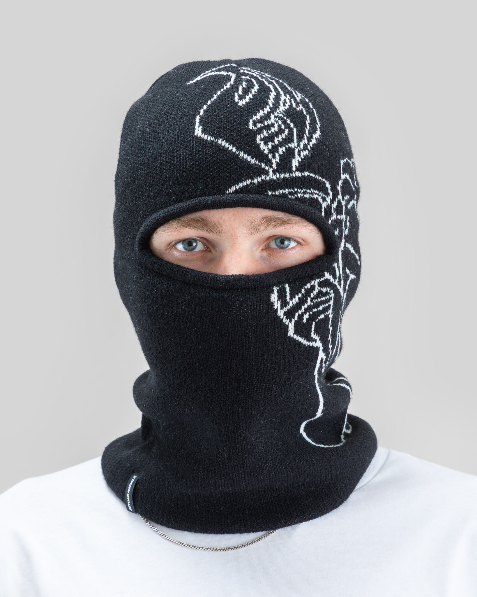Beyond Medals Beyond Medals Jacquard Knit Balaclava Angel