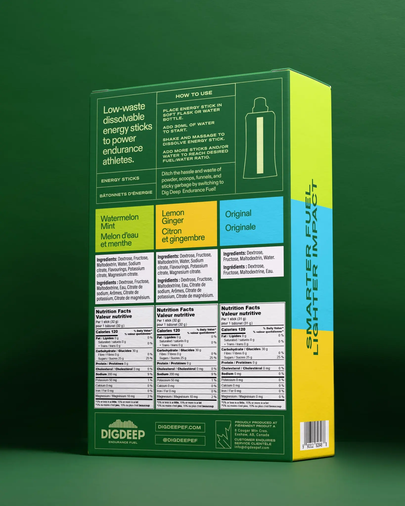 digdeep DigDeep Energy Sticks Variety Pack