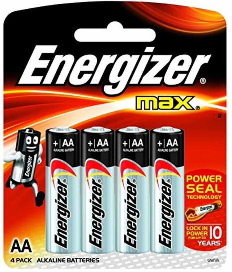 Energizer Battery AA Energizer MAX 4 pk