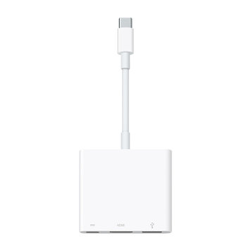 Apple USB-C Digital AV Multiport Adapter (Supports 4K)