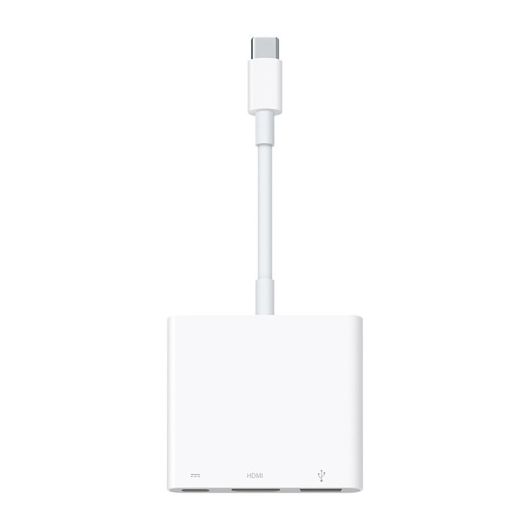 Apple USB-C Digital AV Multiport Adapter (Supports 4K)