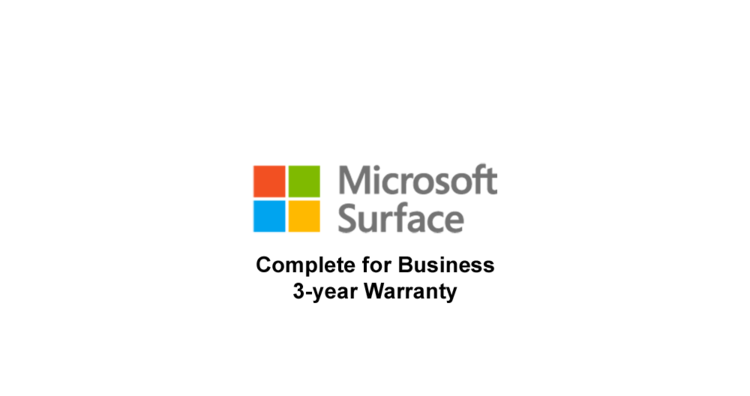 Microsoft Surface Laptop 5 Microsoft Complete for Business 3-yr Warranty