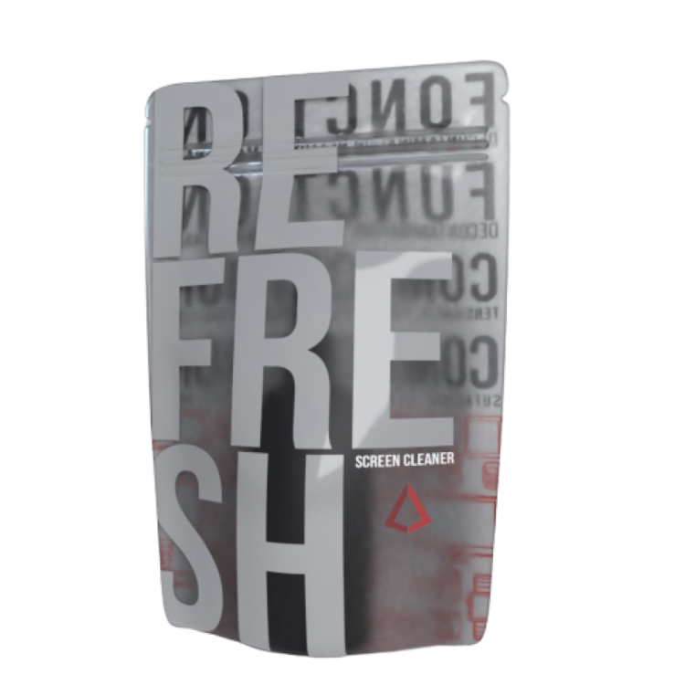 Refresh Antibacterial Screen Cleaner 50mL with Cleaning Cloth