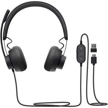 Logitech Zone Wired Noise Cancelling Headset USB-C
