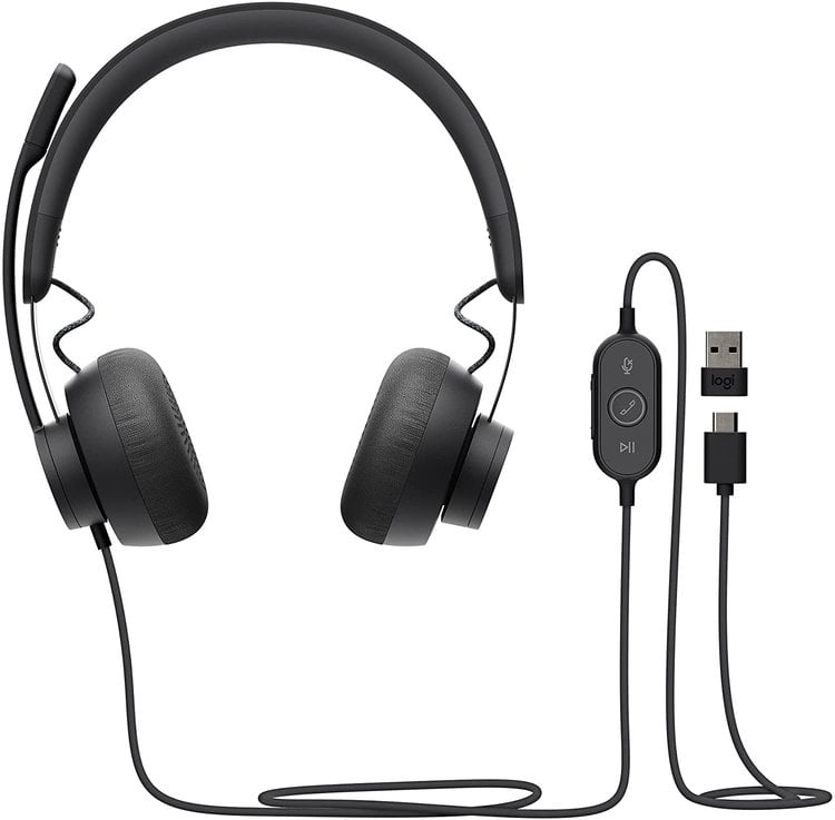 Logitech Zone Wired Noise Cancelling Headset USB-C