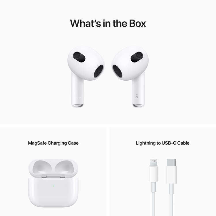Apple AirPods (3rd-gen) with MagSafe Charging Case