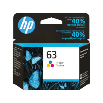 HP HP 63, (F6U61AN) Tri-Color Original Ink Cartridge