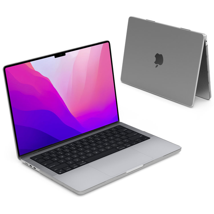 iBenzer Hardshell Case and Keyboard Cover for 13-inch MacBook Air M-series - Clear