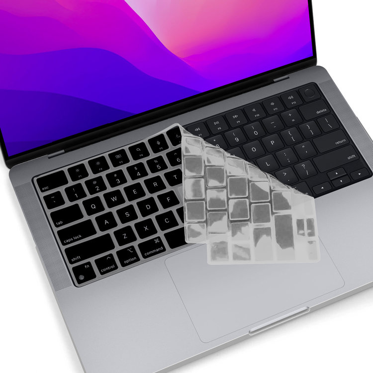 iBenzer Hardshell Case and Keyboard Cover for 13-inch MacBook Air M-series - Black