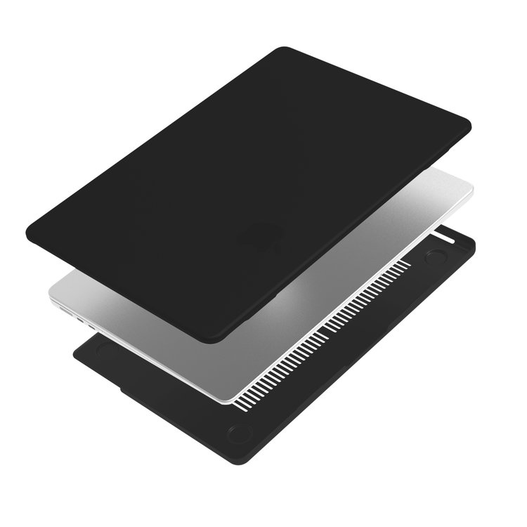 iBenzer Hardshell Case and Keyboard Cover for 13-inch MacBook Air M-series - Black