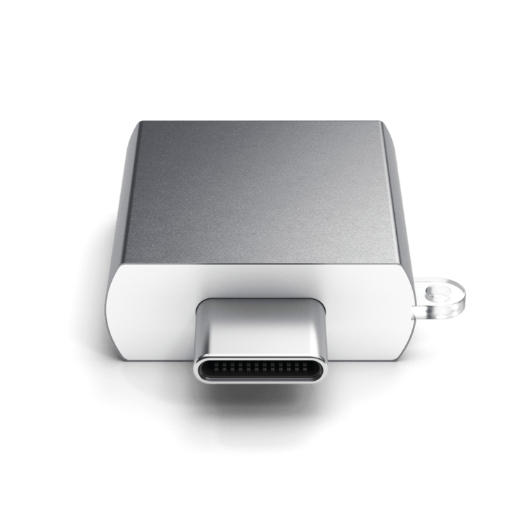 Satechi Aluminum Type-C to Type A USB 3.0 Adapter - Space Gray