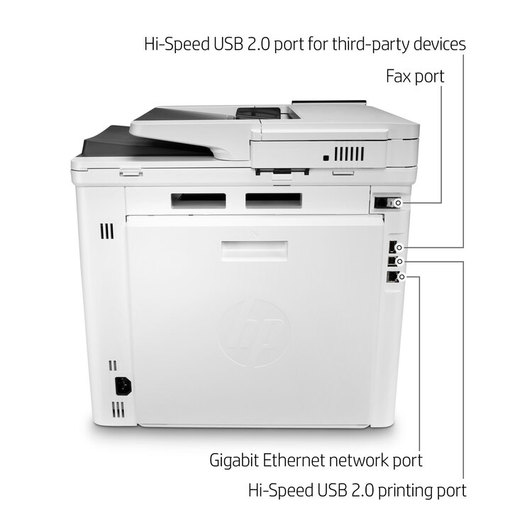 HP LaserJet Enterprise M480f multi-function color printer
