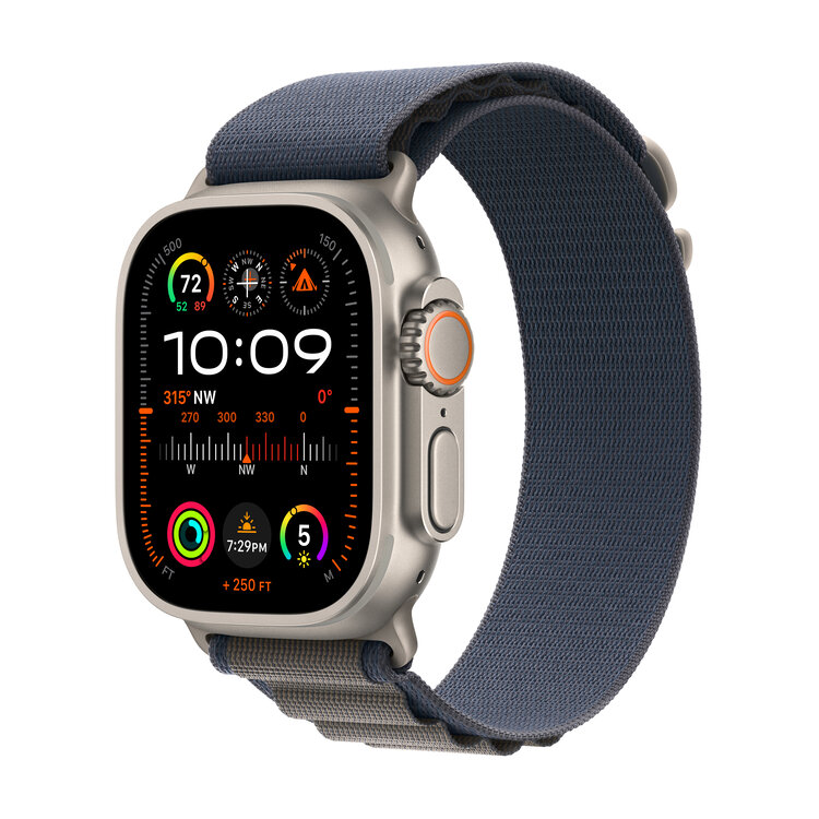 Apple Watch Ultra 2 with Alpine Loop Large