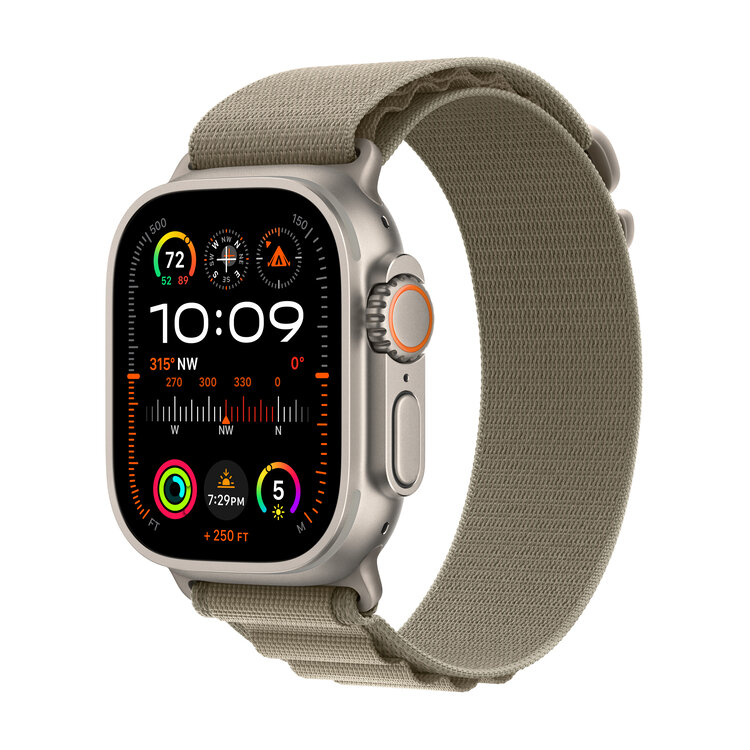 Apple Watch Ultra 2 with Alpine Loop Large