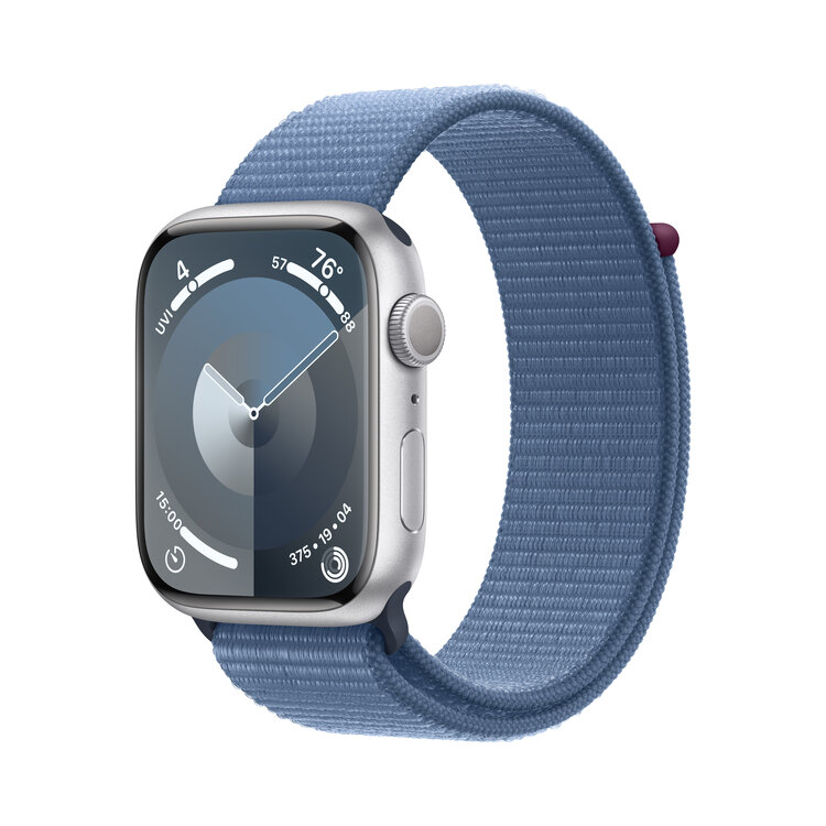 Apple Watch Series 9 GPS 45mm Aluminum Case with Sport Loop