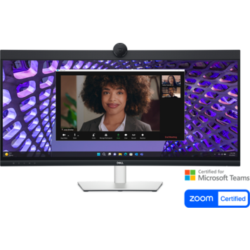 Dell 34-inch Curved Video Conferencing Monitor - P3424WEB