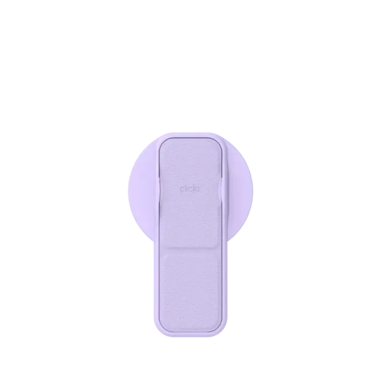 CLCKR Compact MagSafe Stand and Grip - Purple