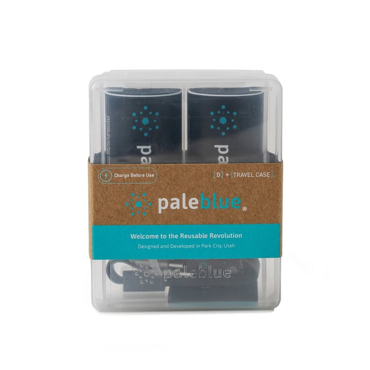 Pale Blue Lithium-Ion Rechargable Batteries - D