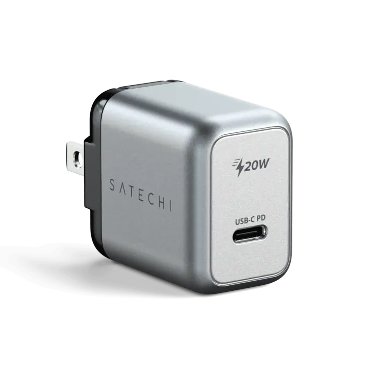 Satechi USB-C PD Wall Charger - Space Gray 20W