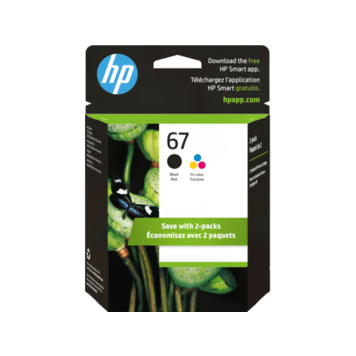 HP HP 67 Black/Tri-color Ink Cartridges